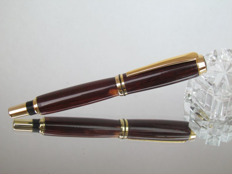 Rare Red Sandalwood Handcrafted Rollerball Pen